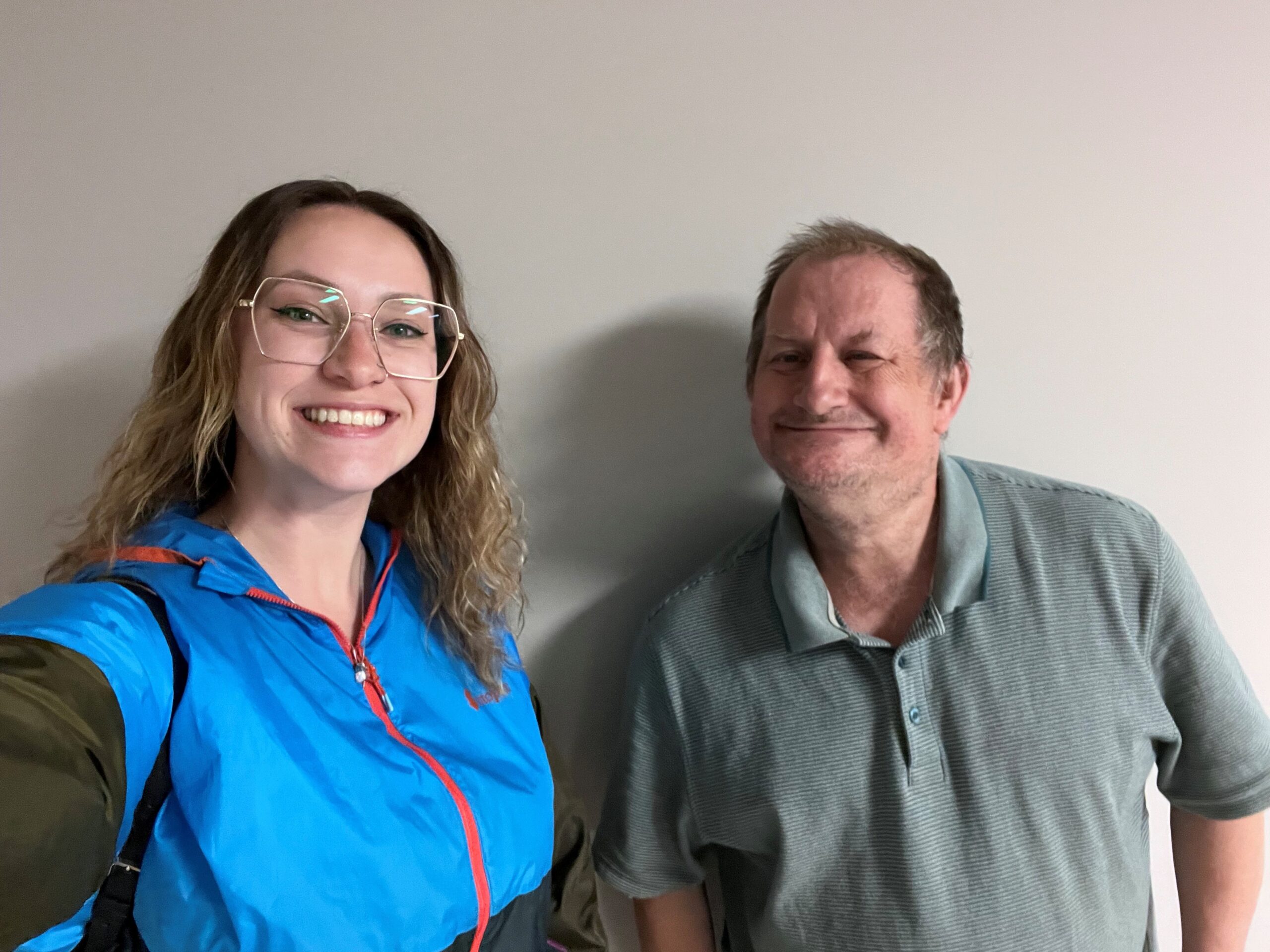 Vocational Counsellor Jenn and Program Participant Erik